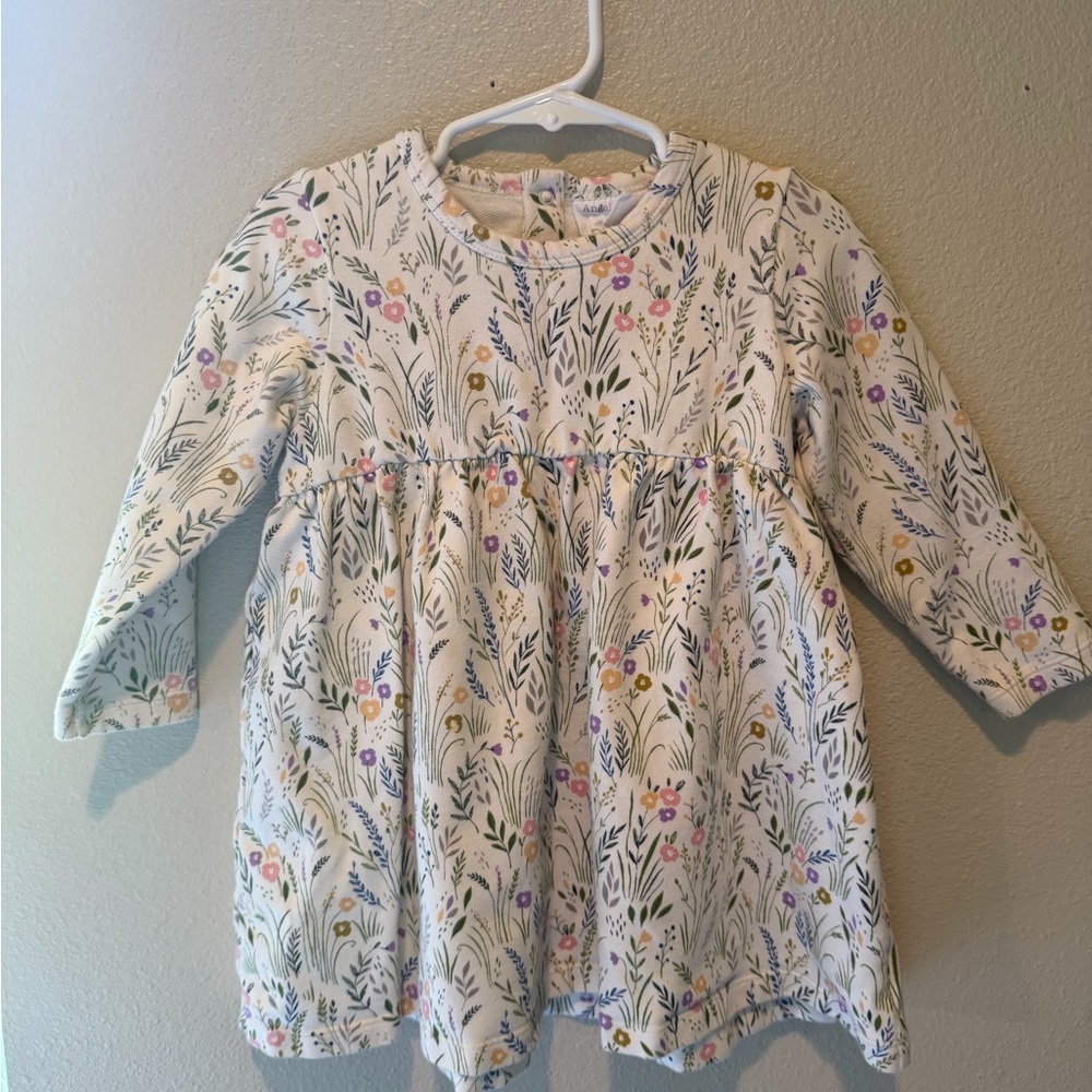 Angel Dear Organic Cotton Floral Dress 2t Easter Boho Spring Tea Party